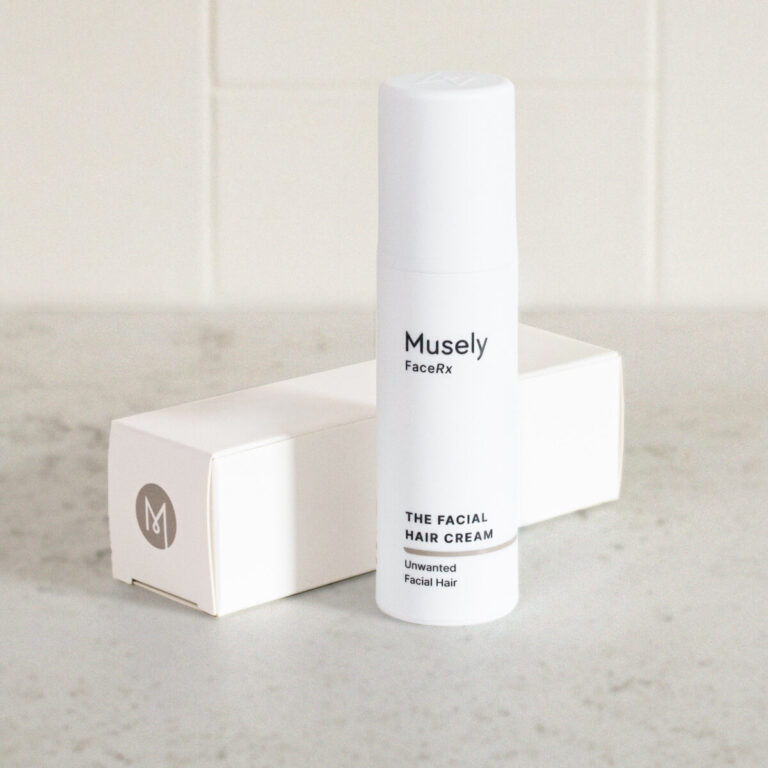 musely facial hair cream