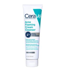 CeraVe Acne Foaming Cream Cleanser Review
